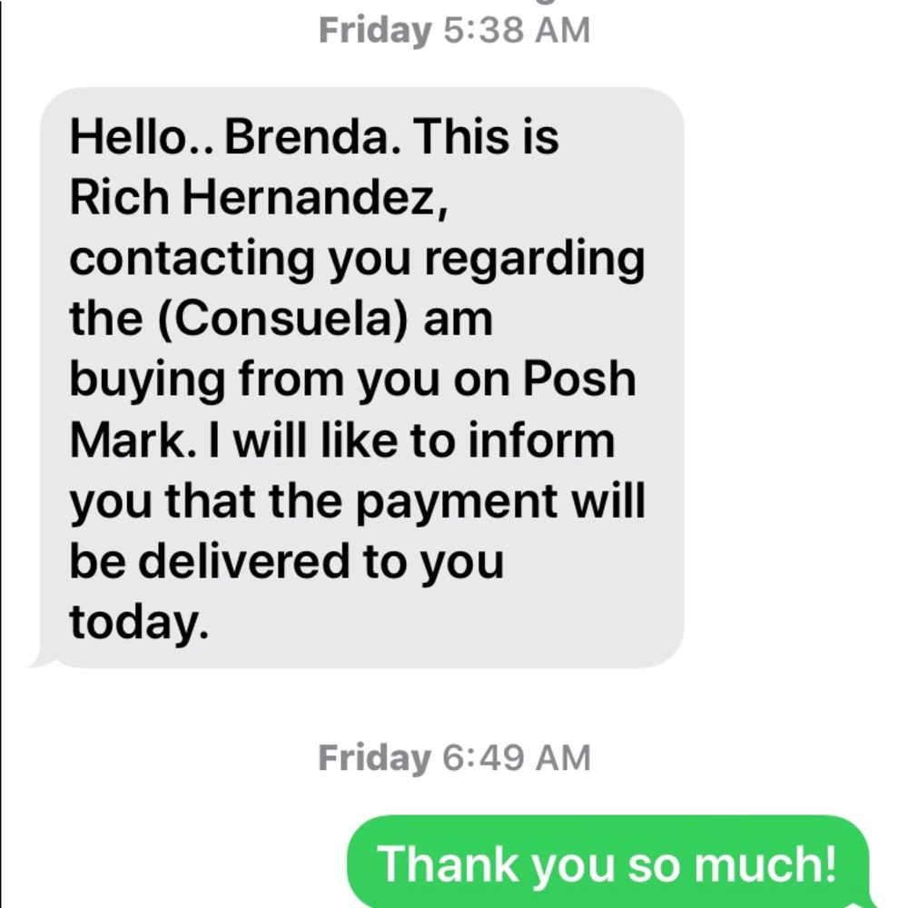 Warning of scammers!